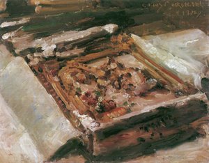 Konigsberger marsepeintaarten door Lovis Corinth